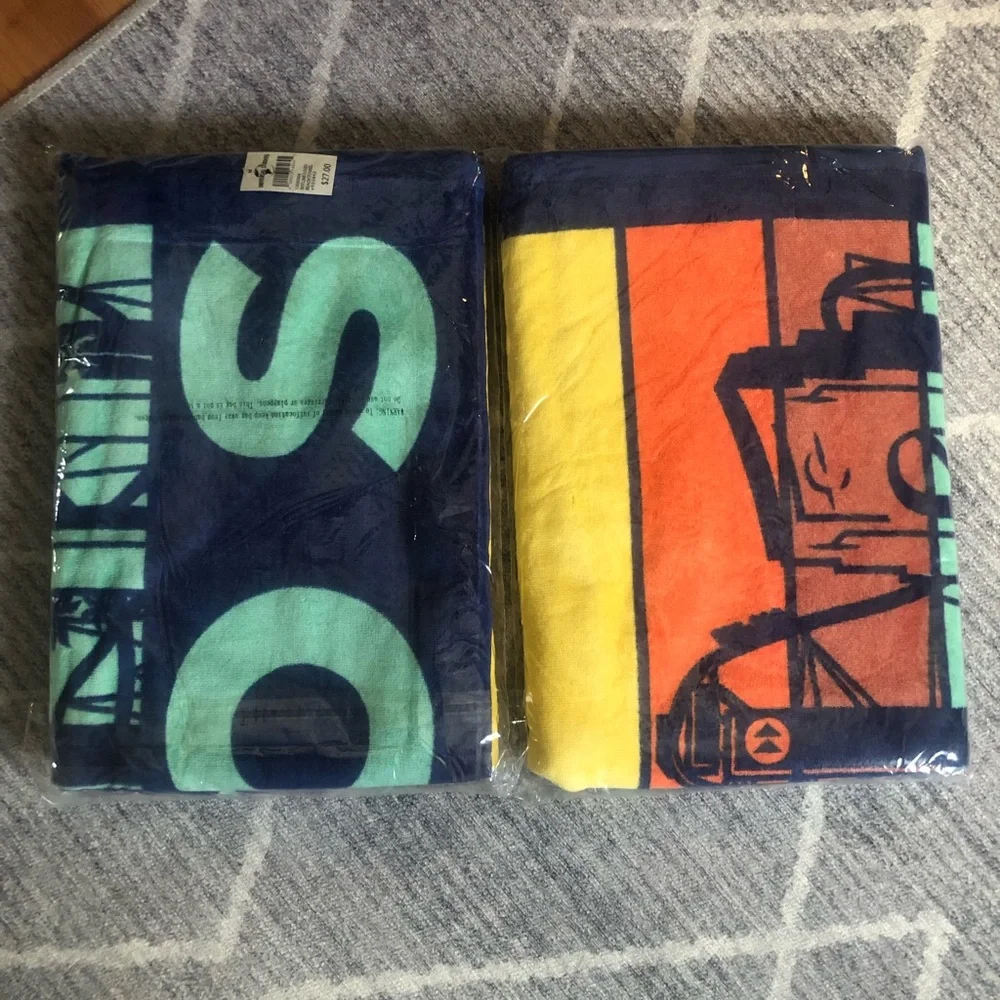 Universal Studios Multicolor Beach Towel